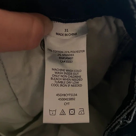 Joe's Jeans Women's Skinny Jeans - Dark Blue - Picture 4 of 7